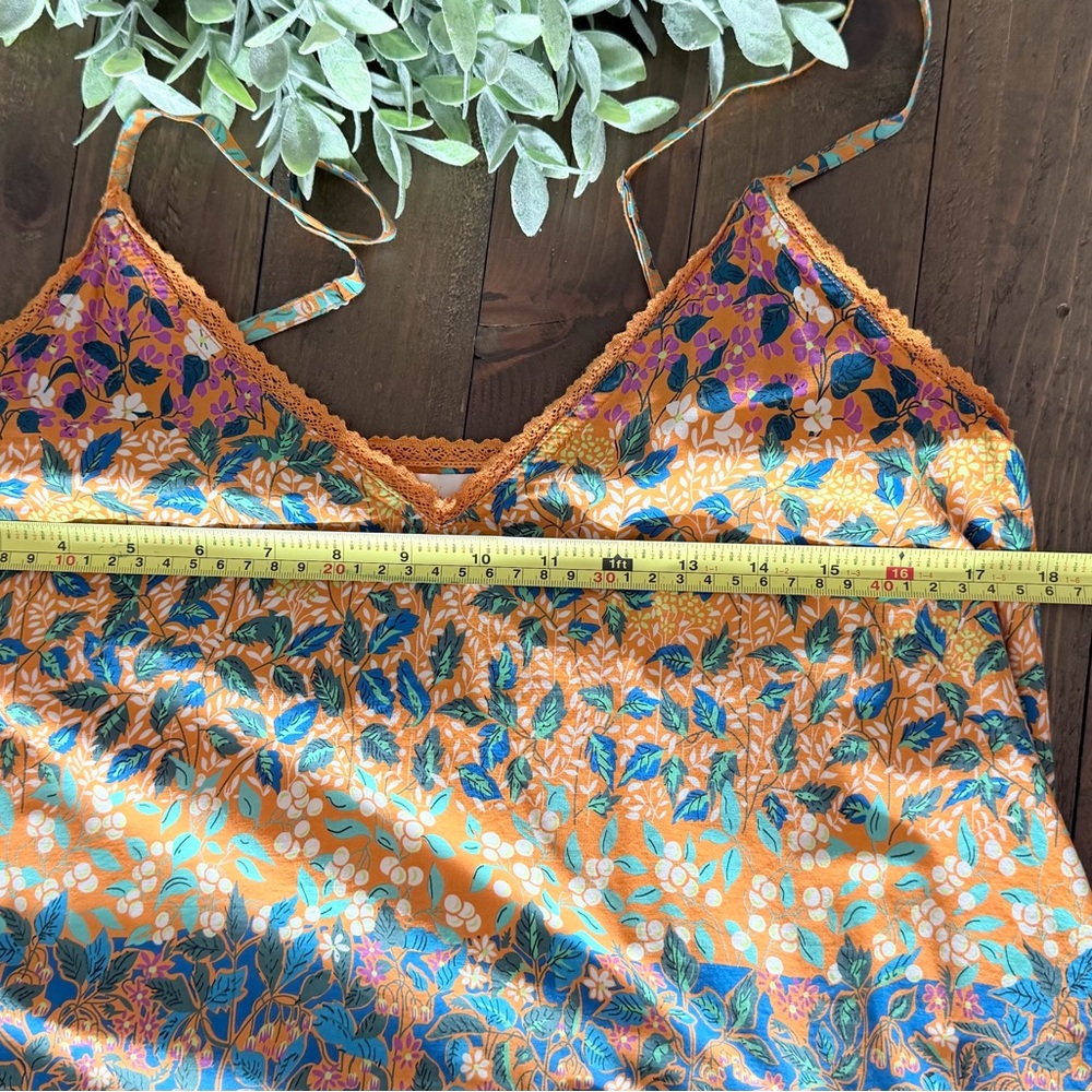 LOVE THE LABEL Opal Mini Dress in Orange Multi Samira Print - Picture 6 of 9